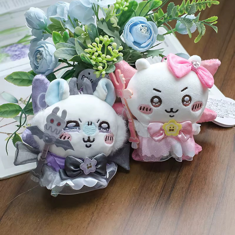 Chiikawa Momonga Puppe Erste Generation, Plüschpuppe, Schulranzenanhänger - Bild 4