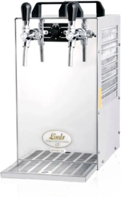 Ich-Zapfe Zapfanlage Kontakt 70/k 2 mit Trockenkühlgerät und Membranpumpe in Edelstahl, Silber - Bild 1