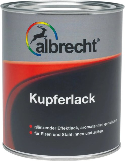 Albrecht Kupferlack Altkupfer glänzend 125 ml - Bild 1