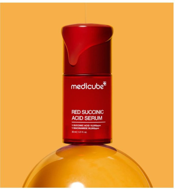 Medicube Red Bernsteinsäure Serum 2.0, 30 ml, für unreine Haut - Bild 1