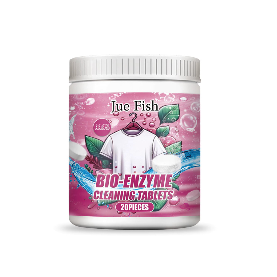 Jue-Fish Bio-Enzym-Reinigungstabletten zur starken Dekontamination und Fleckentfernung für Deine Kleidung - Bild 2