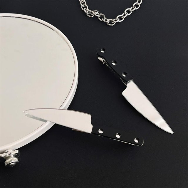 Haarspangen Messer, 2 Stück, Damen - Bild 1