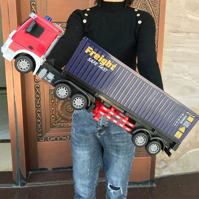 CONUSEA RC Container Anhänger, Lkw Transport Fahrzeug, 1:24, mit Musik - Bild 1