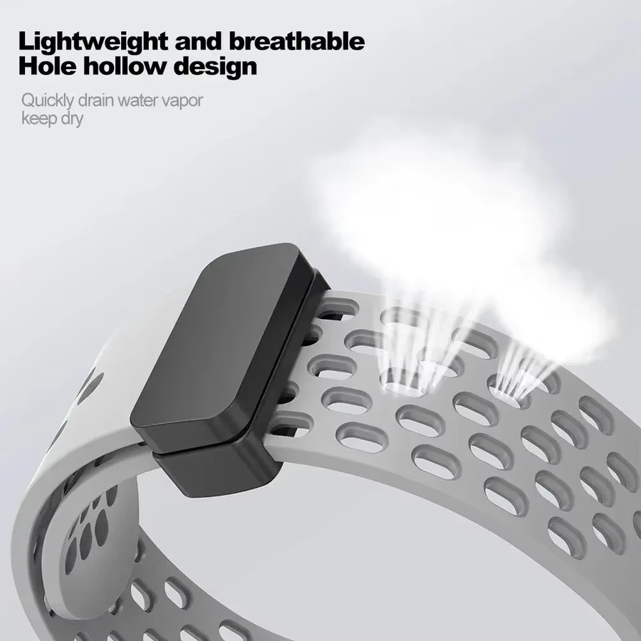 Realme Uhrenarmband Silikon, Weiß, 22mm - Bild 2