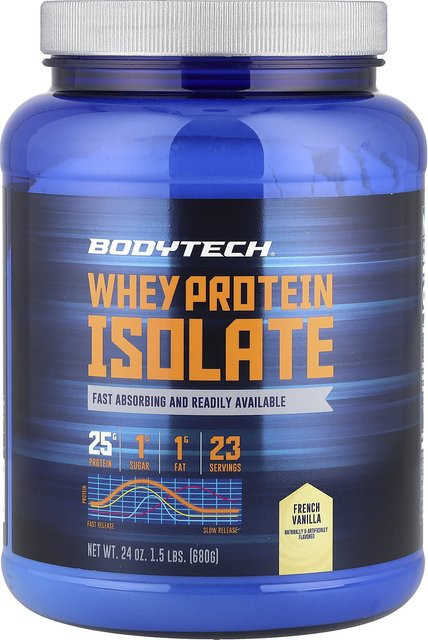 BodyTech Molkenproteinisolat Französische Vanille 680 g - Bild 1