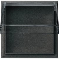 Gira Zwischenplatte mit transparentem Klappdeckel in Anthrazit für die Integration von Elektronikgeräten TX44 040967 - Bild 1
