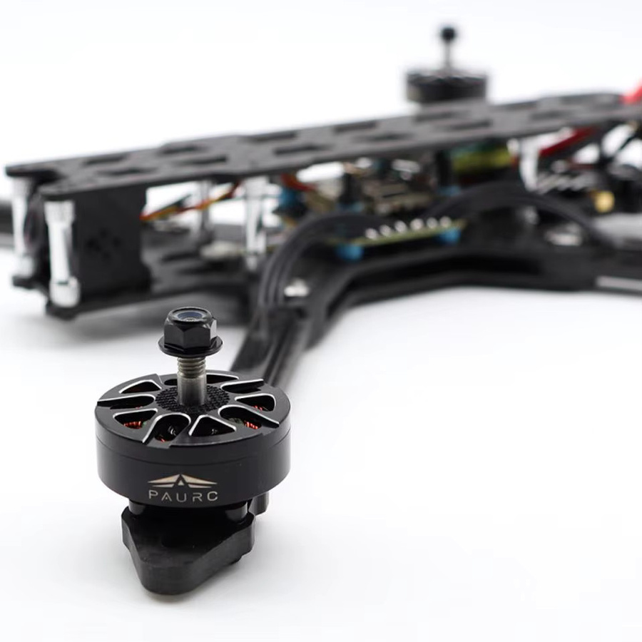 Faltbare 7-Zoll-FPV-Drohne PNP Langstrecken-Quadrocopter in Schwarz mit 2807 Motoren und 60 A Regler - Bild 3