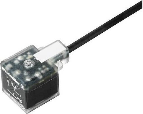 Weidmüller Sensor-Aktor-Steckverbinder 1845122000 konfektioniert in Schwarz - Bild 1