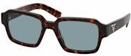 Prada PR 02ZS Sonnenbrille, Quadratisch, Kunststoff, Braun, Herren - Bild 1