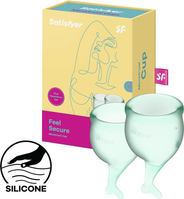 Satisfyer Feel Secure Menstrual Cup Set, Damen, 15 & 20 ml - Bild 1