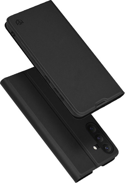 Techsuit Magskin Book Schutzhülle für Samsung Galaxy S25 FE in Schwarz - Bild 1