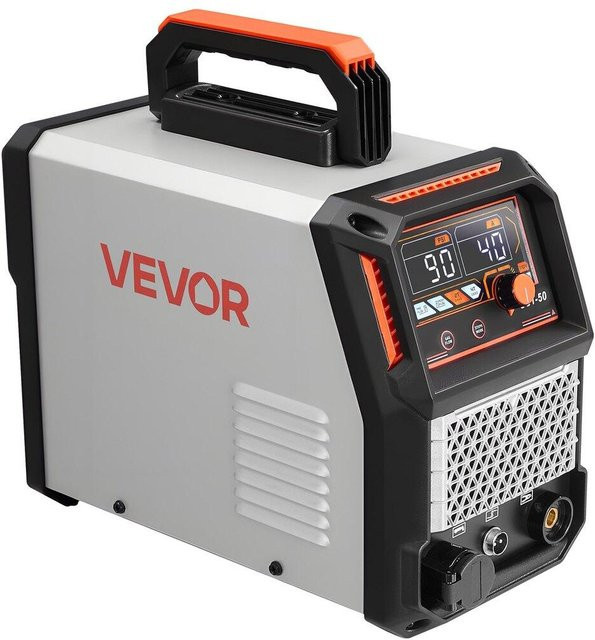 MB Plasmaschneider 50A mit Digitalanzeige, IGBT-Inverter-Technologie, 220V, 2T/4T-Funktion und einstellbarer PA/PT-Zeit, Grau - Bild 1