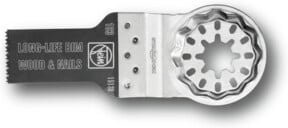 Fein E-Cut Long-Life-Sägeblatt SL aus Bimetall für Oszillierende Multitools zur Bearbeitung von Holz und Kunststoff, Farbe: Silber - Bild 1