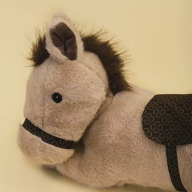 Dora Cool Pony Stofftier Plüsch Spielzeug Puppe, Braun - Bild 2