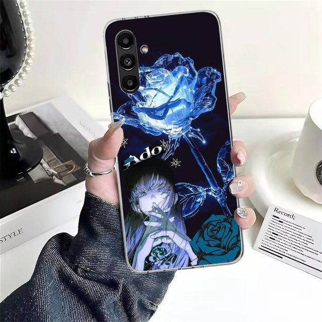 Ado Kyogen X Uta Handyhülle für Samsung Galaxy A-Serie in Blau - Bild 1