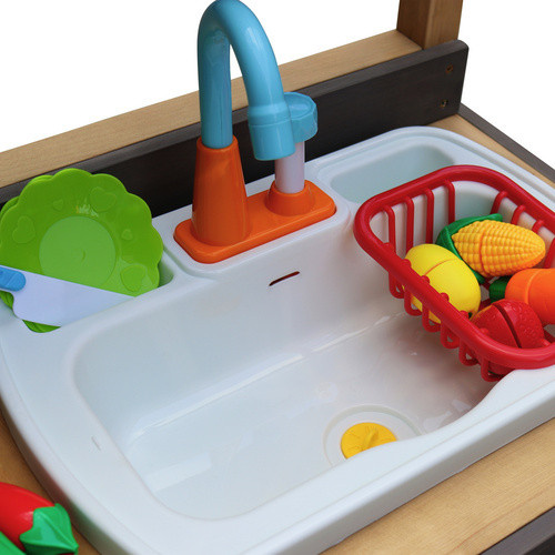 AXI Sand- und Wasser Spielküche Rosa Medium - Bild 2