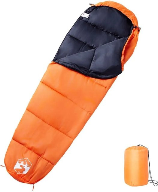 vidaXL Mumienschlafsack für Erwachsene zum Camping für 3 Jahreszeiten 94512 - Bild 1