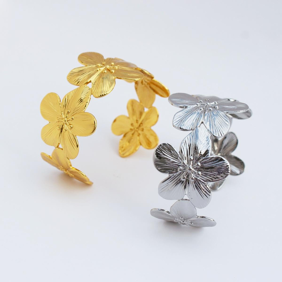Lucky Star Jewelry Armband, Edelstahl, Gold, Zirkonia, Damen - Bild 1