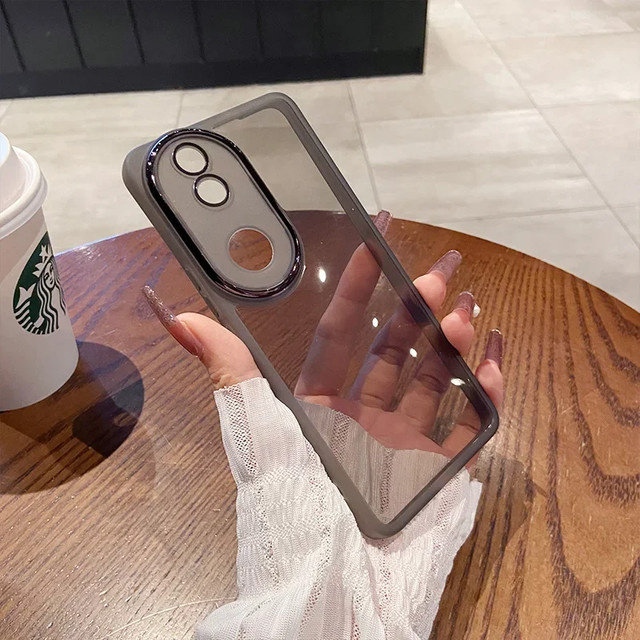 Stoßfeste Silikon Schutzhülle für vivo V50, V50 lite und V50e in Transparent - Bild 1