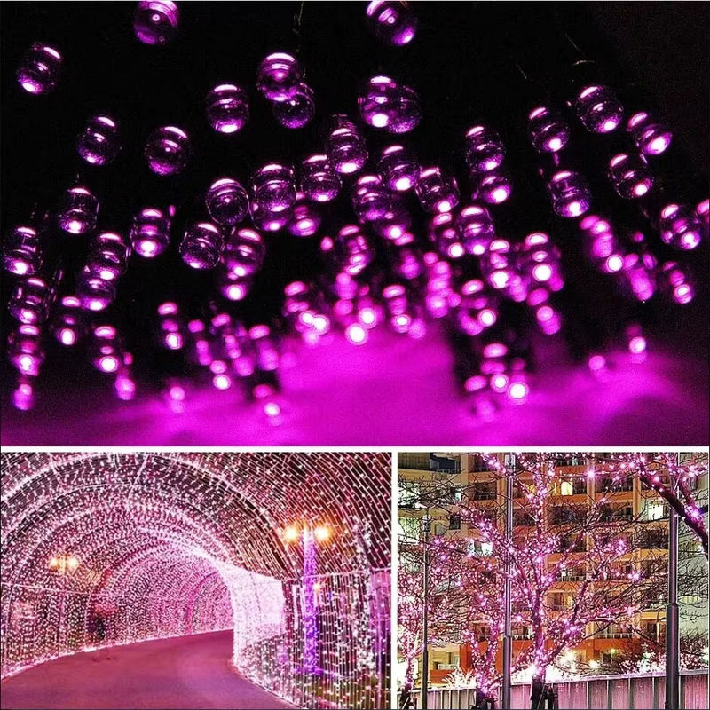 Wasserdichte Solar LED Lichterkette für Garten und Weihnachten in Multicolour RGB - Bild 2