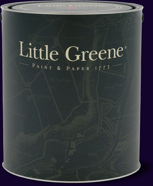 Little Greene Intelligent Matt Emulsion Wandfarbe Thai Sapphire 116 Blau 1 l - Bild 1
