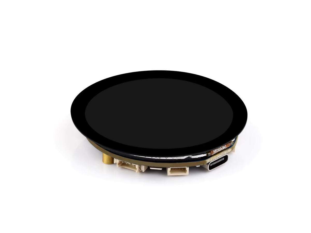 Waveshare ESP32-S3 Entwicklungsboard mit 1,85-Zoll-Runddisplay, 360 x 360 Pixel, 32-Bit-LX7-Dual-Core-Prozessor, Schwarz - Bild 3