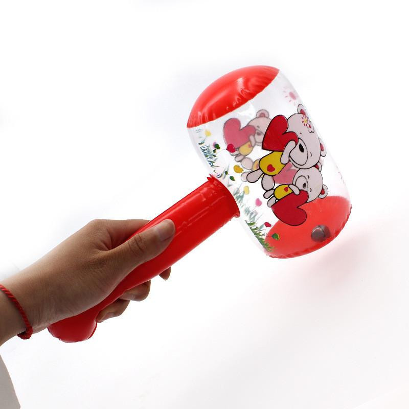 Linyi toy Aufblasbarer Hammer mit Glocke Spielset - Bild 2
