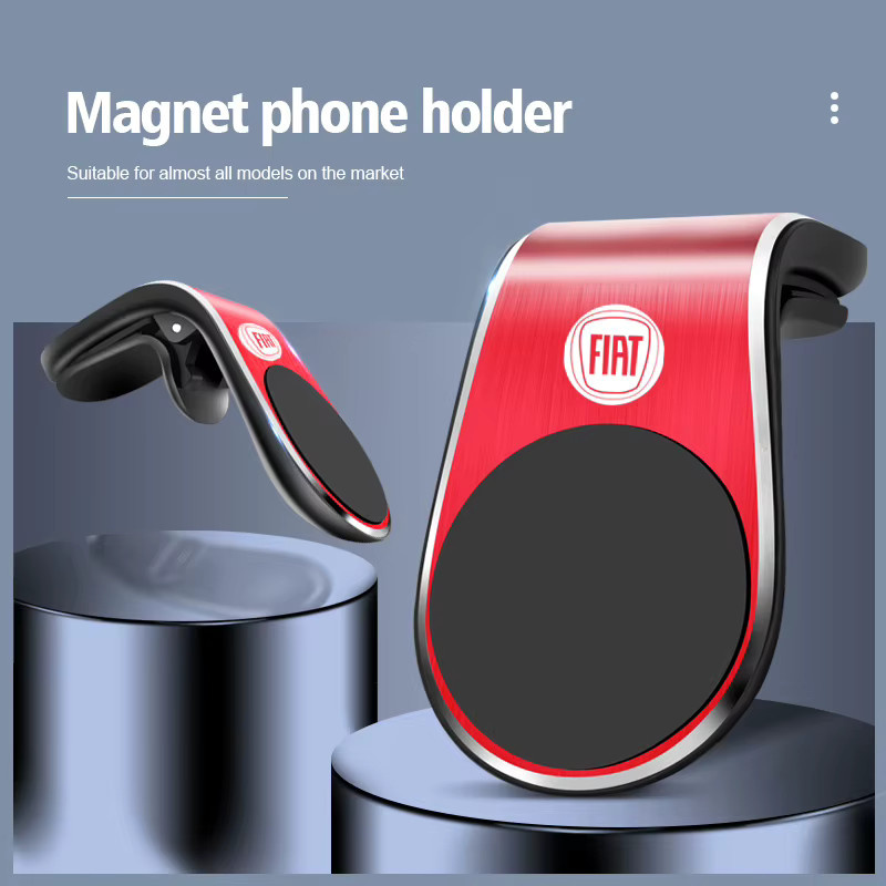 Magnetische Autotelefonhalterung Clip-Halterung für FIAT Abarth 500e Panda Tipo FR Argo Freemont Viaggio Bravo Punto Doblo - Bild 3