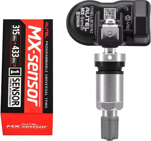 Autel Globales 2-in-1 MX-Sensor-Programmierwerkzeug für TPMS-Reifendrucksensoren 315/433 MHz kompatibel mit 508TS 601TS 808TS 906TS - Bild 1