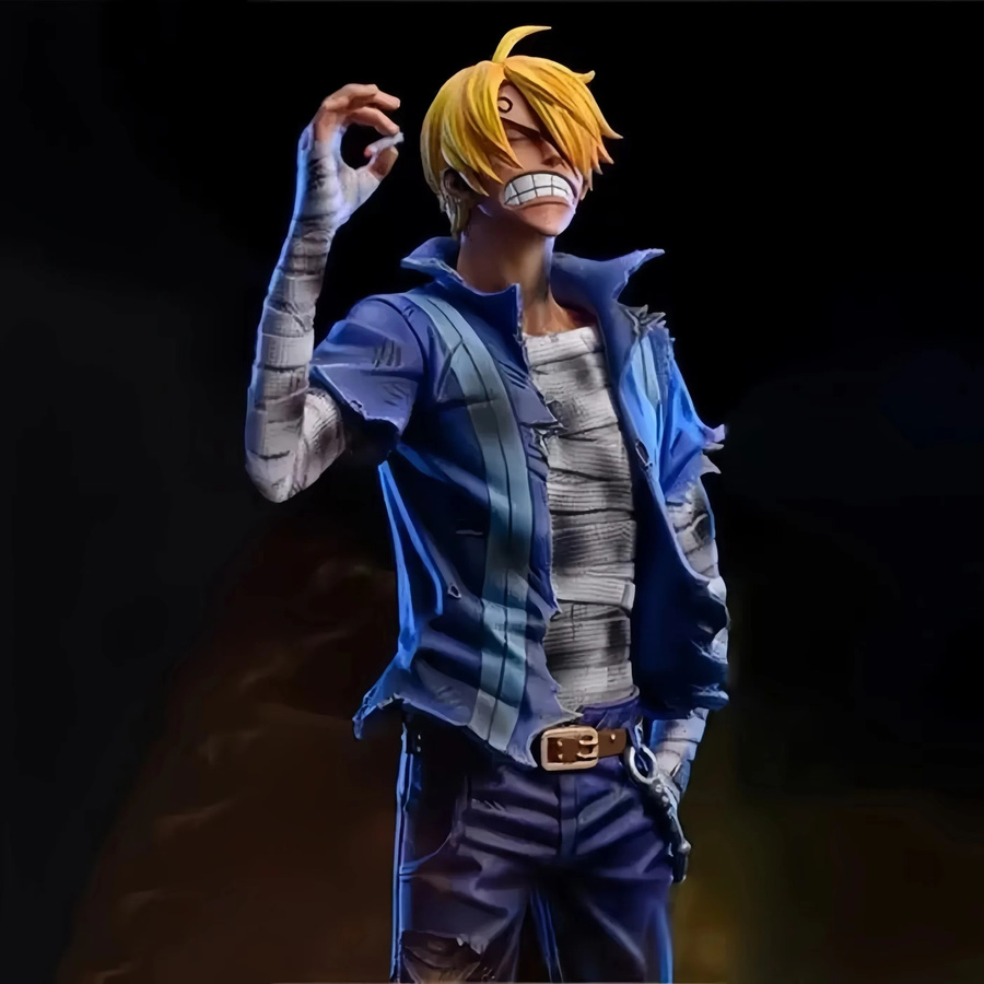 Bandai One Piece Actionfigur Roronoa Zoro Vinsmoke Sanji, PVC-Statue - Bild 4