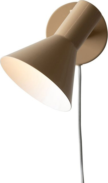 it´s about RoMi Stavanger Wandleuchte in Beige aus Metall als verstellbare Leseleuchte mit E27 Fassung - Bild 1