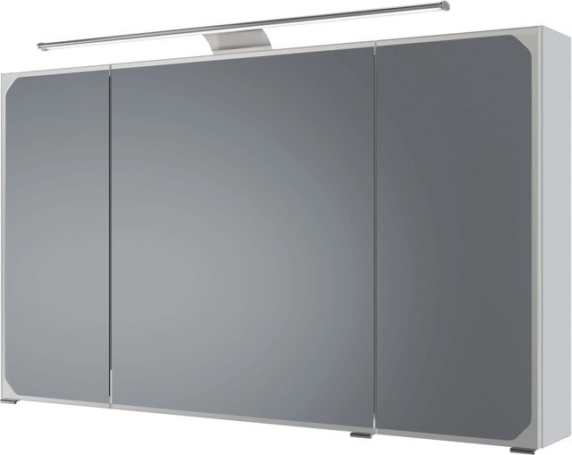 Pelipal Spiegelschrank Quantum 05 Weiß Hochglanz Breite: 120 cm - Bild 1