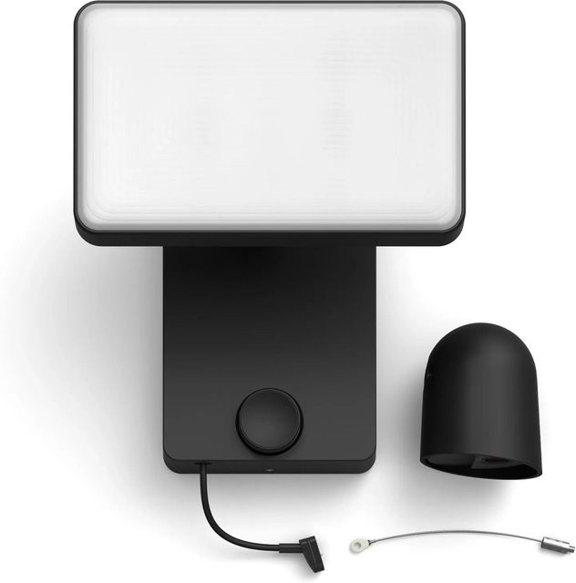 Philips Hue Flutlichtkamera Secure Schwarz - Bild 1