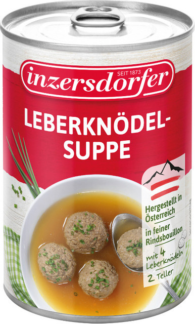 Inzersdorfer Leberknödelsuppe 400 g - Bild 1