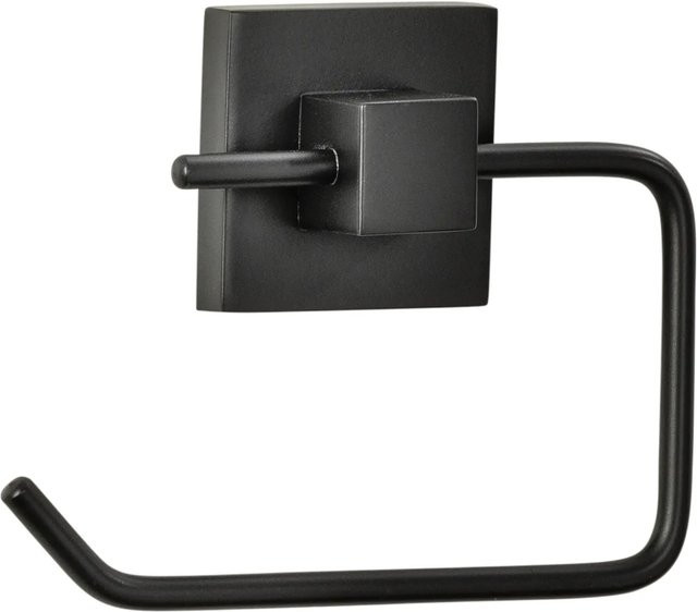 Fackelmann Toilettenpapierhalter New York in Schwarz und Bunt, B/H/T: 12,5 x 10 x 3,5 cm - Bild 1