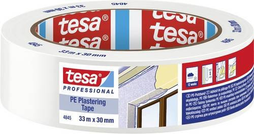 tesa Professional Putzband PE 04845-00000-00 Weiß, Breite: 30 mm, Länge: 33 m - Bild 1
