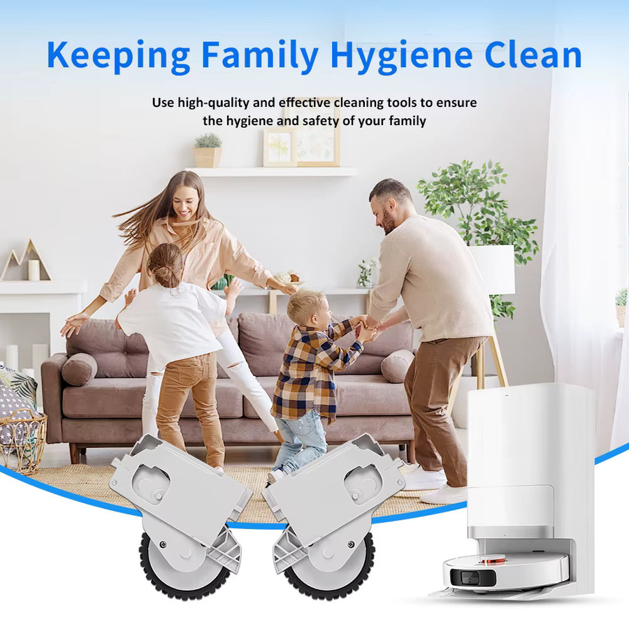 Antriebsräder Links und Rechts für Xiaomi Mijia 1C STYTJ01ZHM Roboter Staubsauger Ersatzteile in Weiß - Bild 3