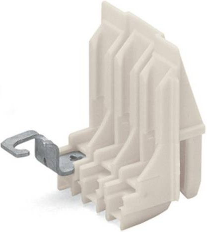 WAGO 711-106 Anschlussadapter in Sand und Beige, 100 Stück - Bild 1