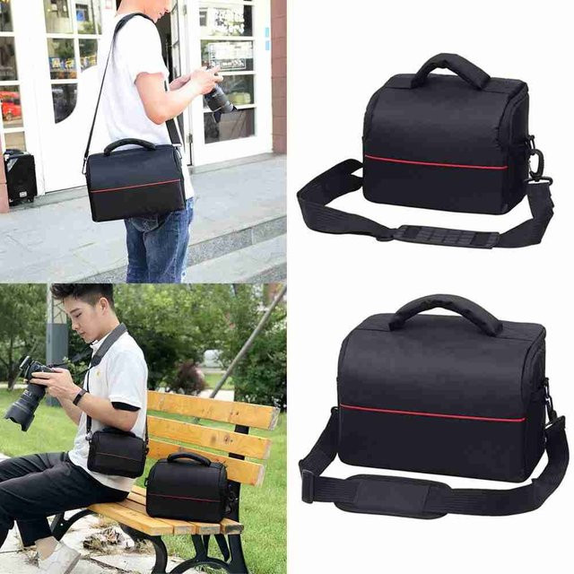 PERNEAKY Kamera Rucksack in Schwarz für Canon Nikon Sony DSLR Kameras und Zubehör - Bild 1