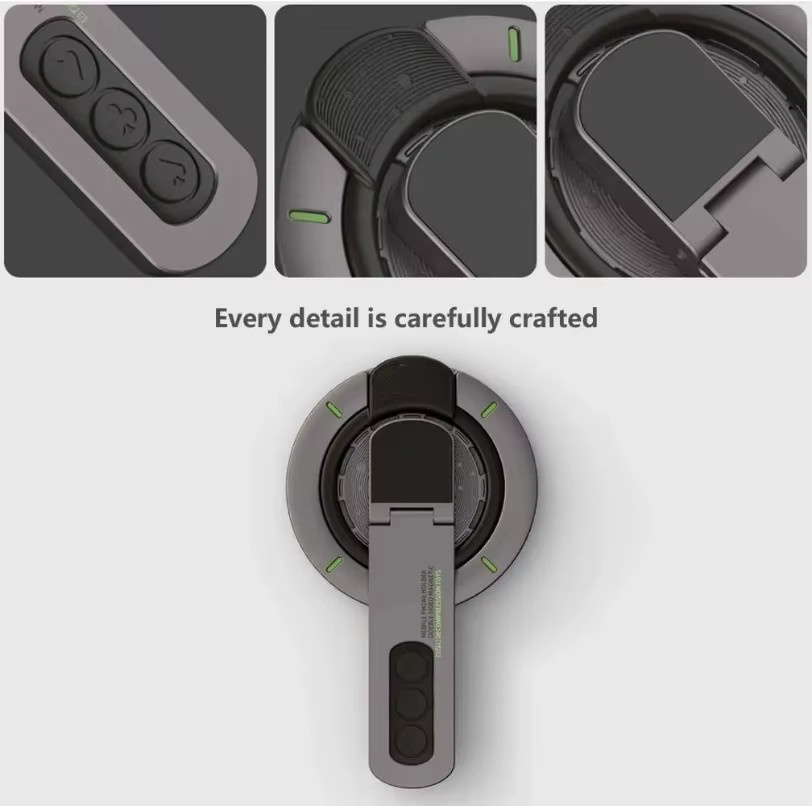 VIKEFON Magnetischer Fingerring-Halter in Weiß, 360 Grad drehbarer MagSafe Handygriff und Ständer für iPhone - Bild 5