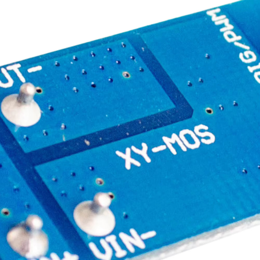 ALLOYSEED Mosfet Trigger Schalter Antriebsmodul DC 5V-36V PWM Einstellung Blau, 15A bis 30A, 0-20kHz - Bild 4