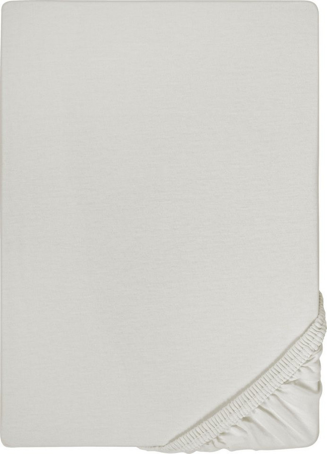 Biberna Spannbettlaken Marc aus Baumwolle Jersey mit Gummizug für Matratzen bis 22 cm Höhe - Bild 1