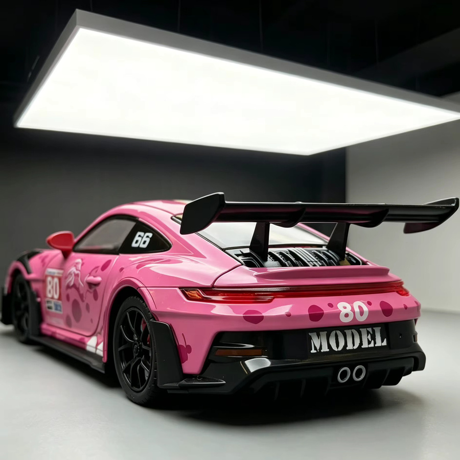 MAKEDA Porsche 911 GT3, Druckguss-Automodell, 1:24 Maßstab, Graffiti-Stil - Bild 2