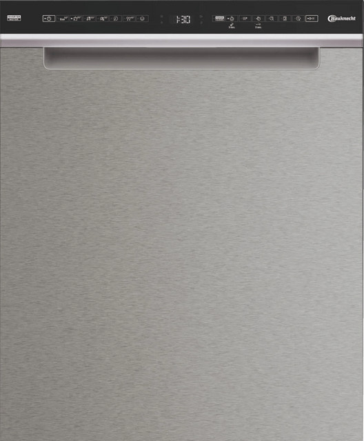 Bauknecht B7U HS51 X MaxiSpace Unterbau-Geschirrspüler in Silver mit Besteckschublade und NaturalDry Technologie - Bild 1