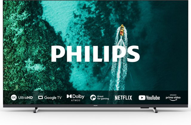 Philips 4K Ultra HD Smart TV 55PUS7409/12 in Schwarz, 55 Zoll - Bild 1
