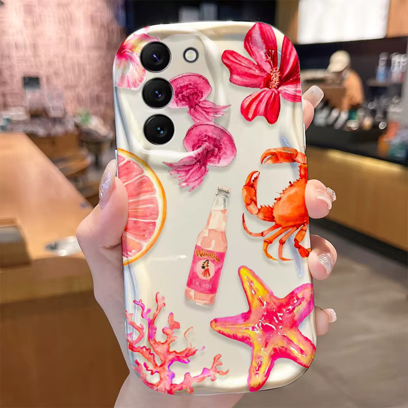 Unterwasserwelt Schutzhülle für Samsung Galaxy S25 S24 S23 S22 S21 S20 Ultra Plus FE A73 A72 A71 A56 A55 A54 A52 A51 in Multicolour - Bild 2