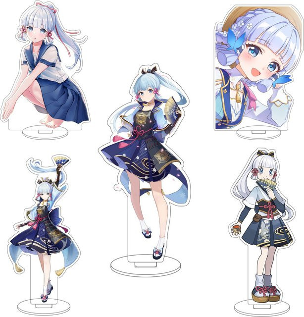 Bandai Genshin Impact Kamisato Ayaka, Acryl-Figur, 16cm - Bild 1