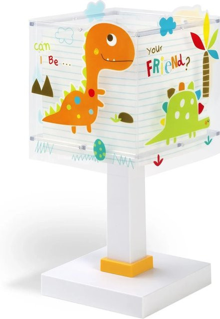 Dalber LED Tischlampe Dinosaurier als Nachtlicht für Kinder in Mehrfarbig und Transparent - Bild 1