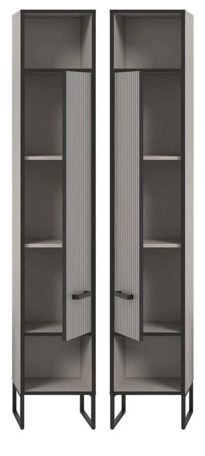 Inn.Furn Badezimmer Hochschrank Scana in Sand, B/T/H: 30 x 1 cm x 192 cm - Bild 5