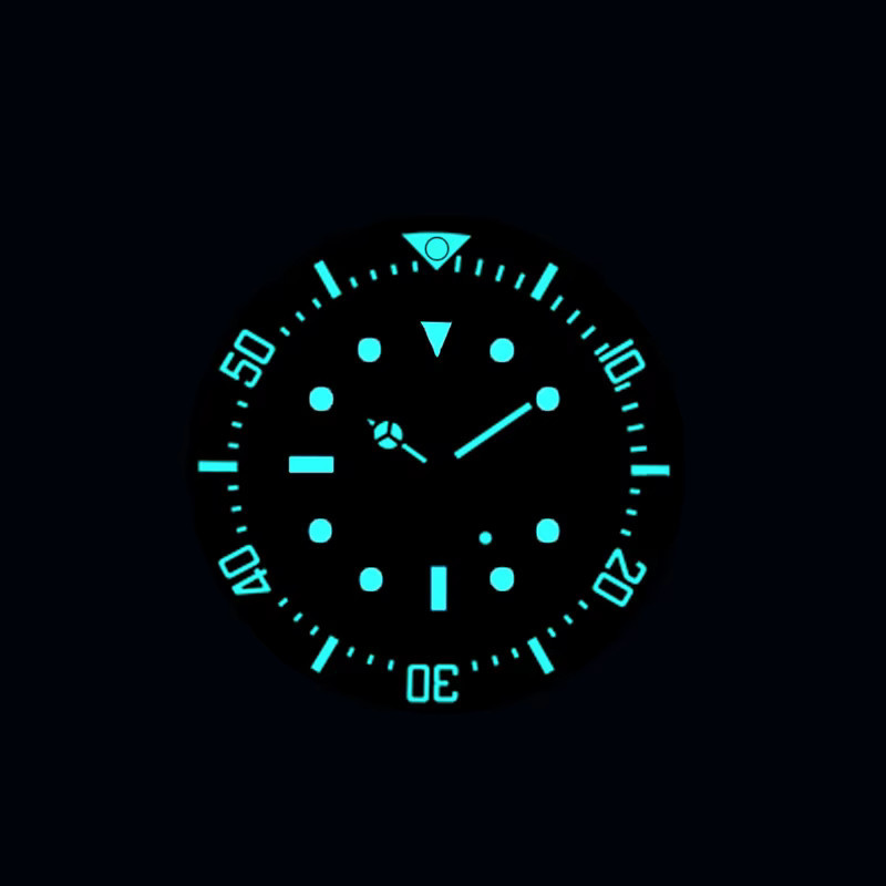 Cronos Taucheruhr Automatik, Edelstahl, 40 mm, Schwarz, Unisex - Bild 5